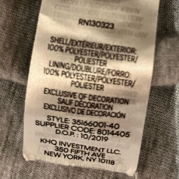Calvin Klein Jeans Blue Lightweight Jacket, Size YL, EUC - Picture 7 of 7